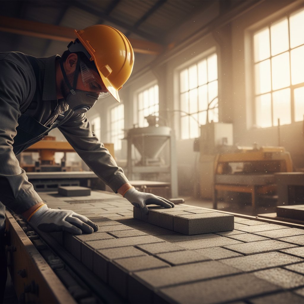 Paver manufacturing facility in Toronto