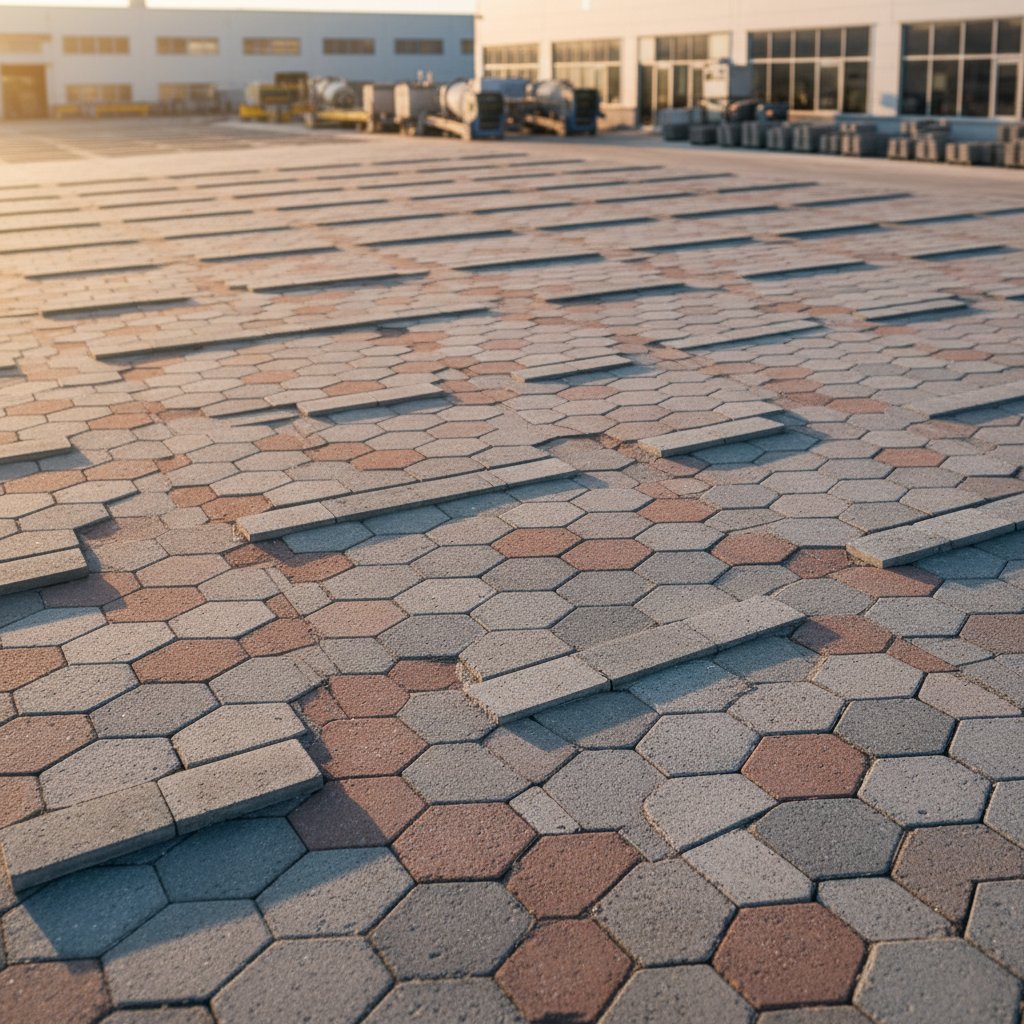 High-quality paving stones installation in Toronto residential area